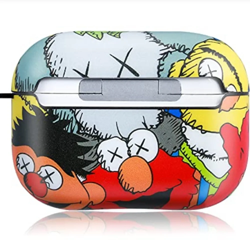 Airpod Cover Plus‎ Lanyard & Keychain Set Sesame Street Theme